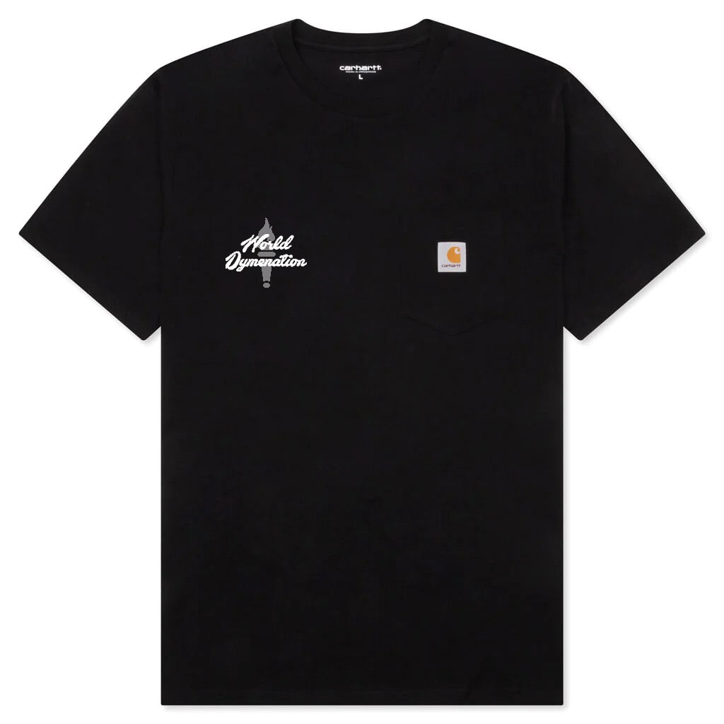 Carhartt®️ x Ghetto Olympics x You Should Be Here Tee - Black